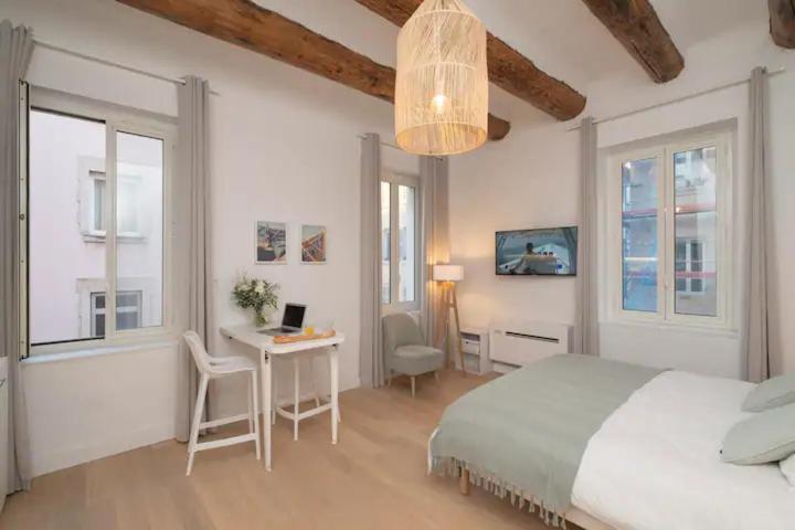 Design Suite Vieux Port Appartement Tout Equipe Climatise Марсель Экстерьер фото