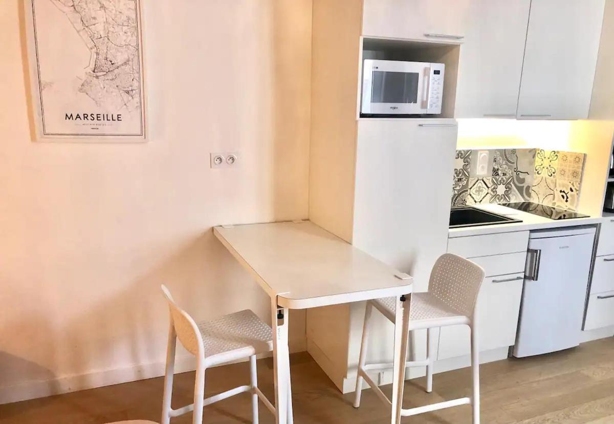 Design Suite Vieux Port Appartement Tout Equipe Climatise Марсель Экстерьер фото